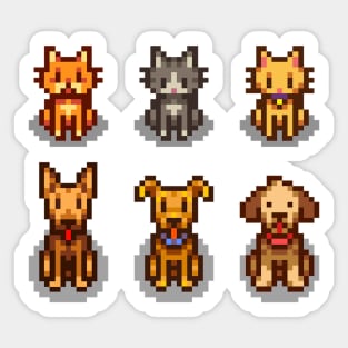 Stardew Valley Pets Sticker